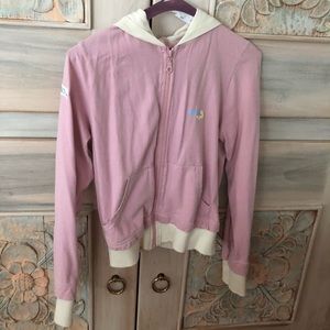 Caro Cuore Pink White Jacket